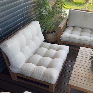 Outdoor Floor Cushions for Garden Furniture: Water - Repellent Patio Pillows