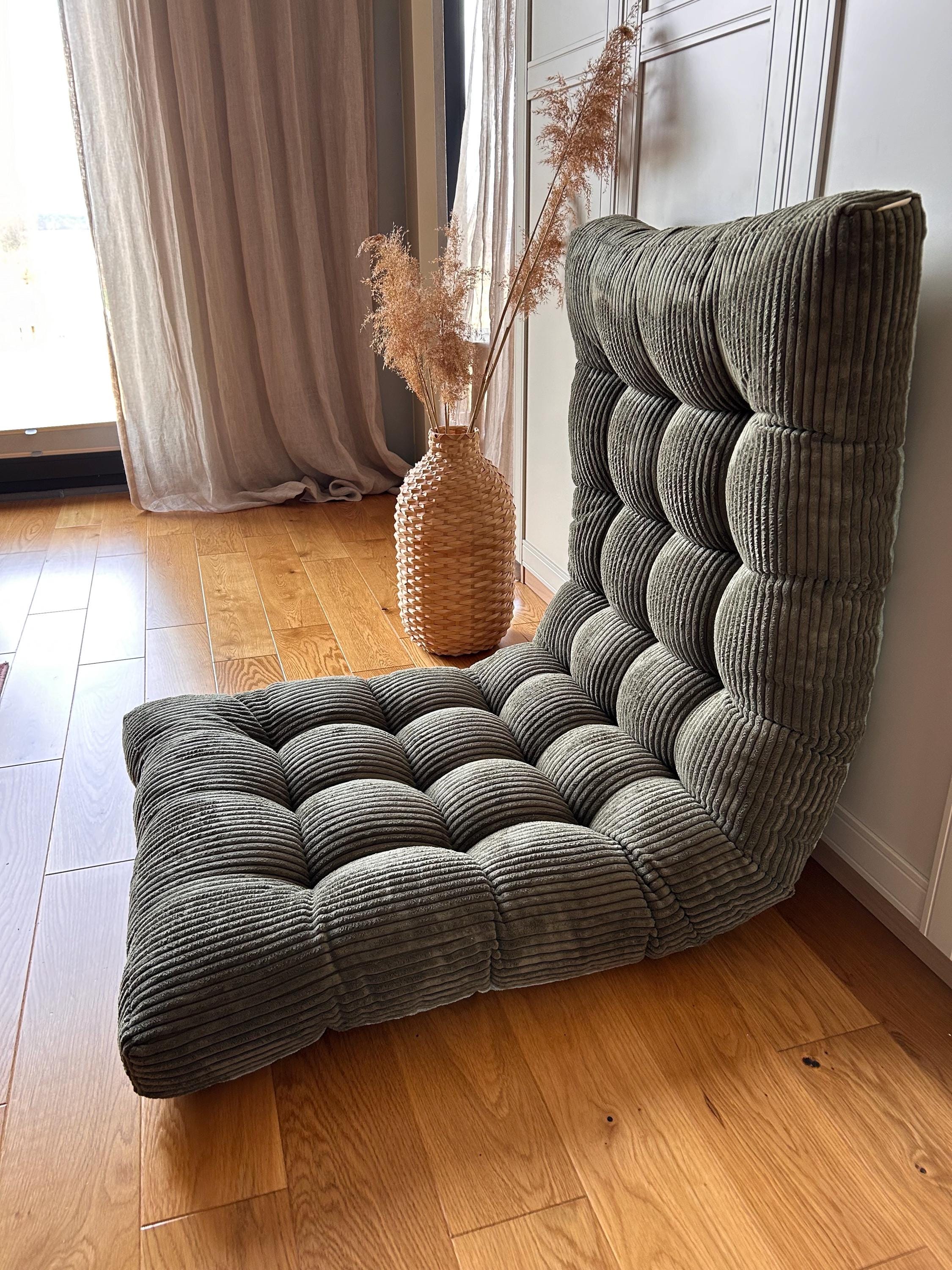 Tufted Floor Cushions | French Style Cushion | Bench Cushion