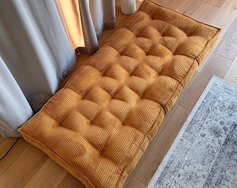 Bench Cushion | Custom French Style Window Seat Cushion | Floor Pillow | Boho pillow