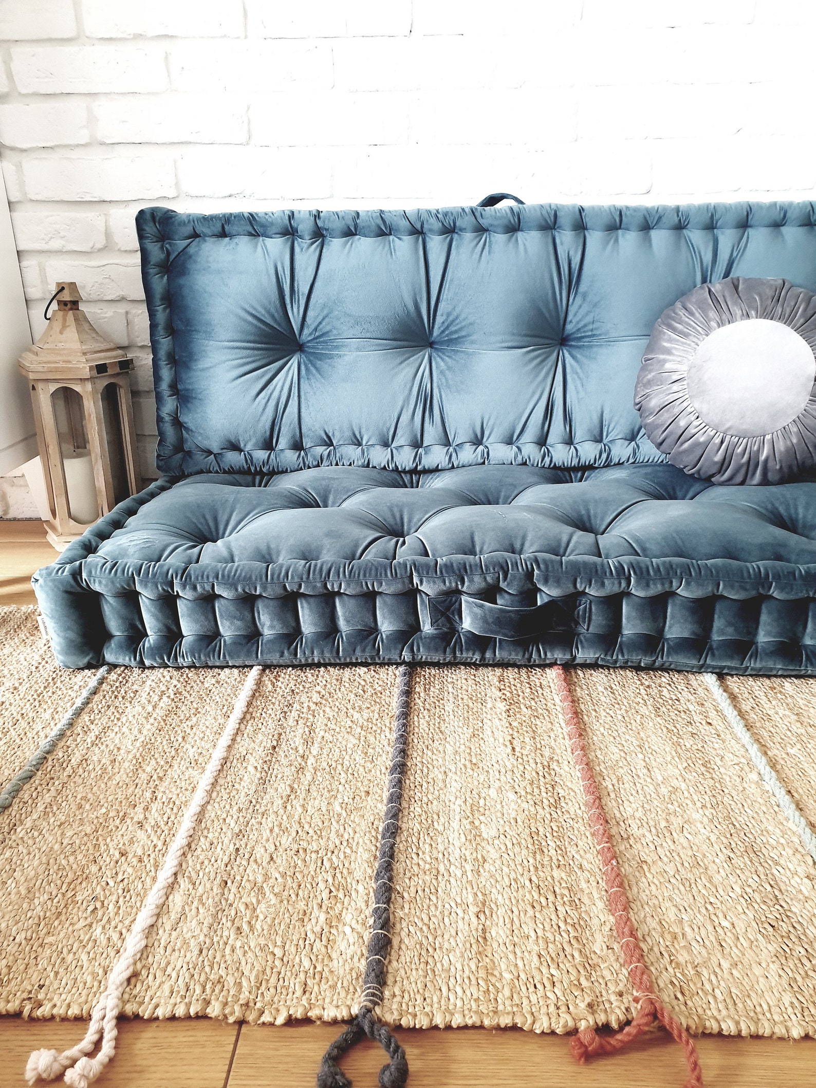 Set Sofa French mattress with backrest seat and backrest Etsy