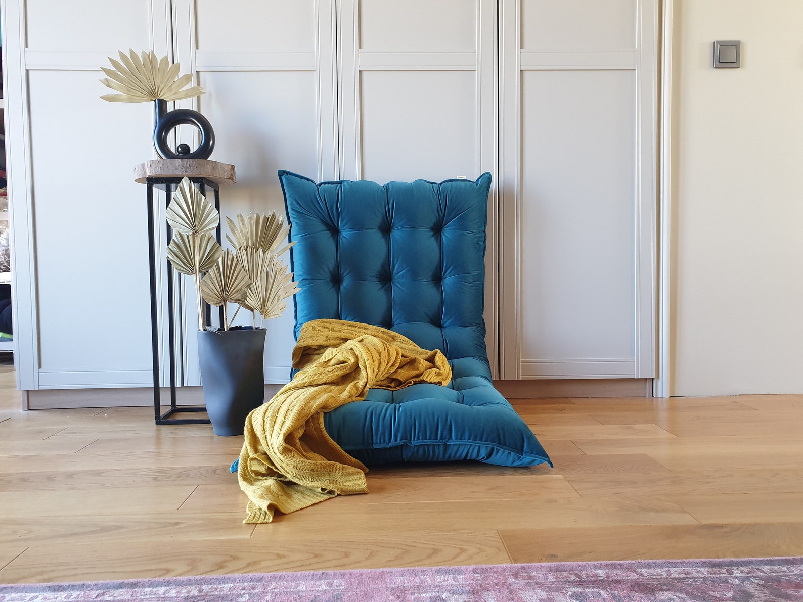 Velvet Mat, Floor Cushion Decorative Hem , Floor Cushion, Play Mat ...