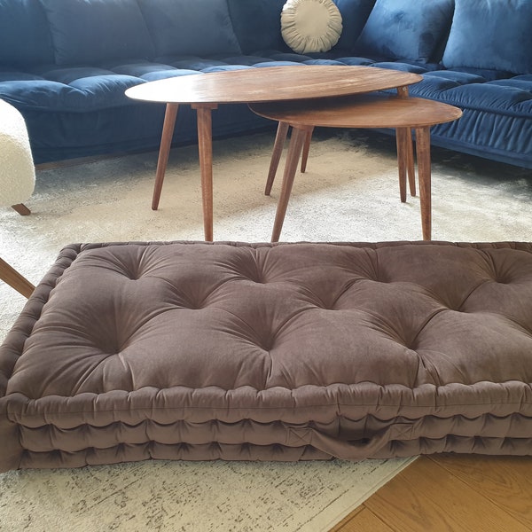Custom size cushion, Velvet french cushion, floor sofa - CUSTOM CUSHION