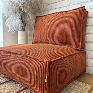 Chaise lounge online floor pillow