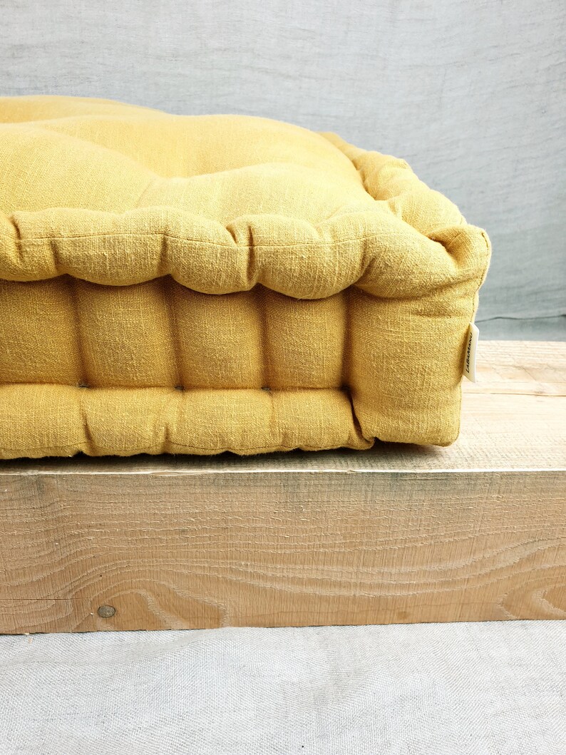 French mattress floor cushion quilted mattress pillow Etsy