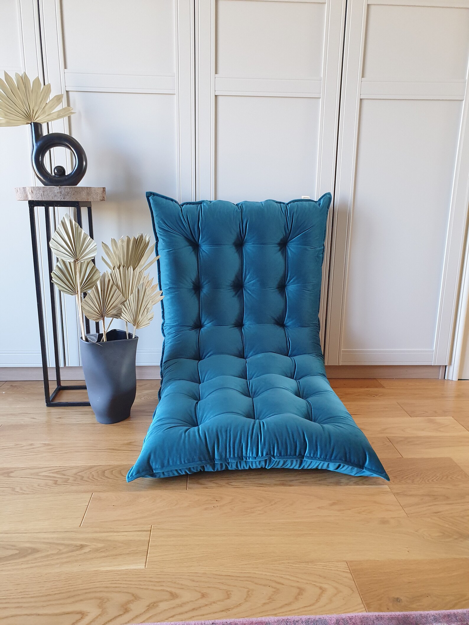 Velvet Mat Floor Cushion Decorative Hem Floor Cushion Play Etsy