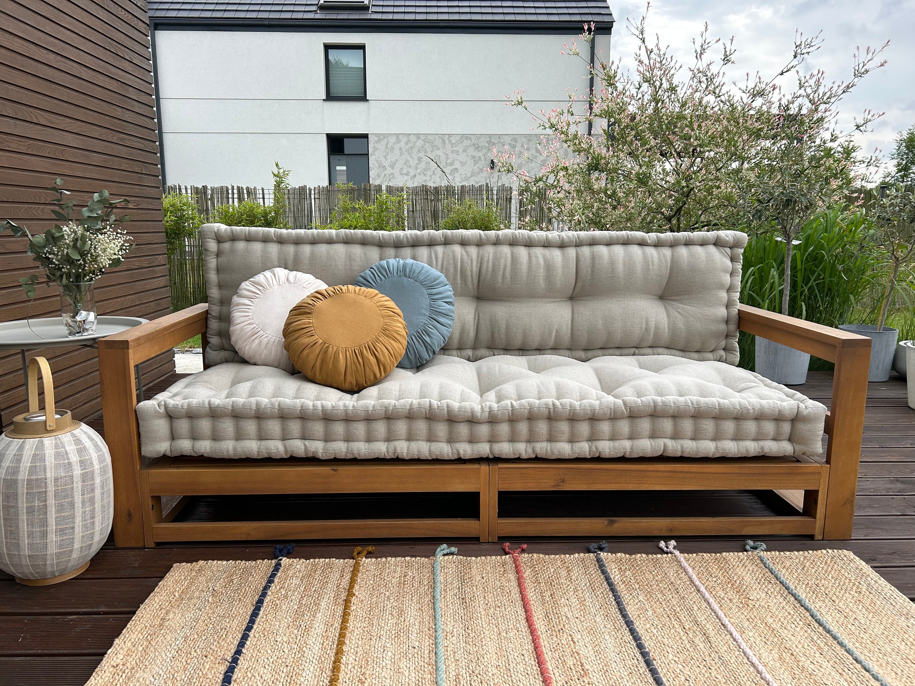 Outdoor Daybed Cushion Etsy UK