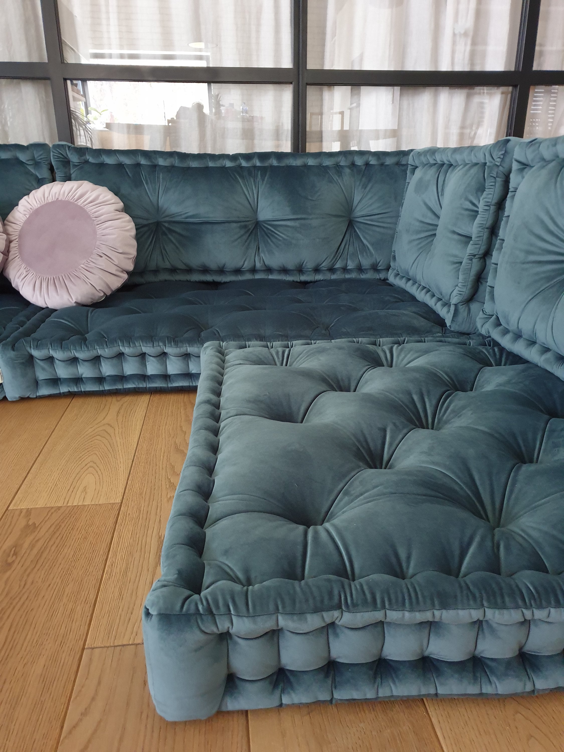 Custom Size Cushion Floor Modular Sofa French Style Seat Etsy Canada