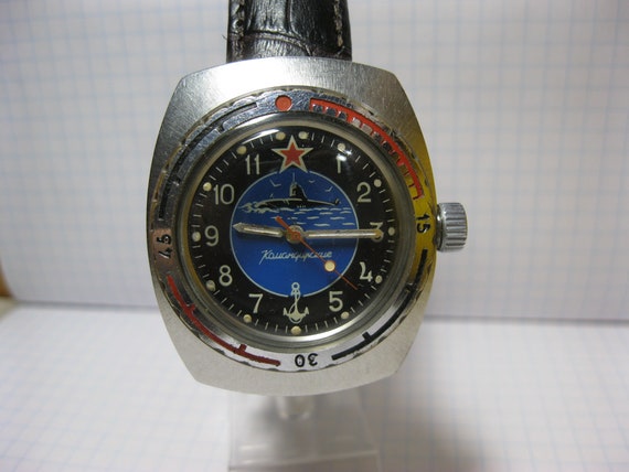 Vostok watch, amphibian, commander's watch, USSR … - image 2