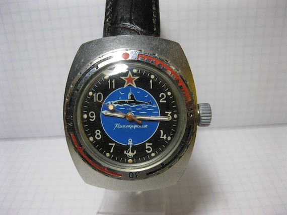 Vostok watch, amphibian, commander's watch, USSR … - image 1