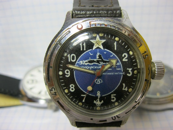 Vostok watch, amphibian, Russian commander’s watc… - image 2