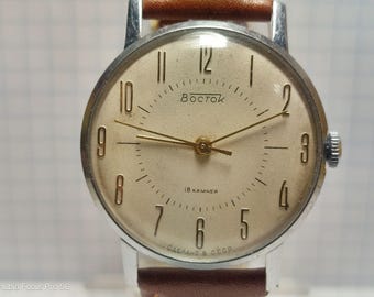 Relojes de pulsera Vostok Verde negro