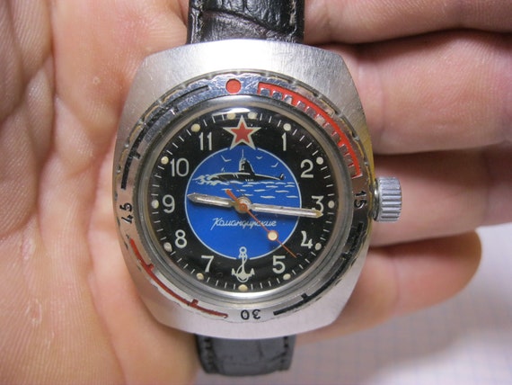 Vostok watch, amphibian, commander's watch, USSR … - image 5