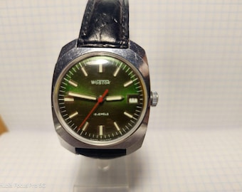 Relojes de pulsera Vostok Verde negro