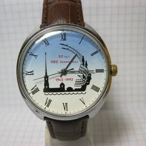 Montre Raketa Big Zero soviétique Raketa, montre-bracelet vintage russe URSS pour homme