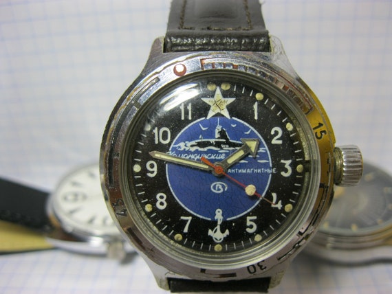 Vostok watch, amphibian, Russian commander’s watc… - image 1