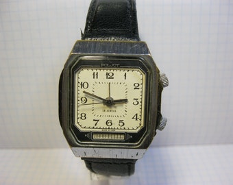 watch POLJOT flight alarm collection watches ussr