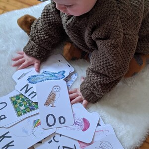 Cartes flashcards Alphabet atlantiques
