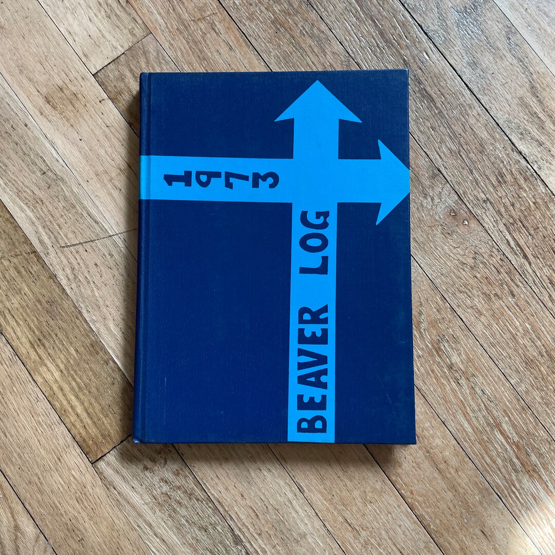 1973 beaver Log Beaver Dam High School beaver Dam WI Etsy