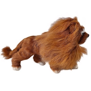 Lion made of cowhide - three sizes - Daniel in the lion&#39;s den narrative figure
