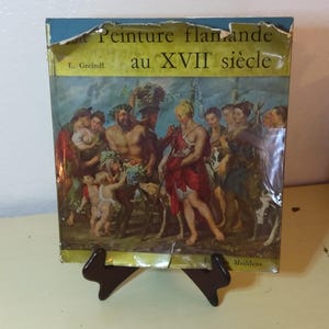 Rare Vtg. 1964 La Peinture flamande au XVII siècle E. Greindl French Text SH1A