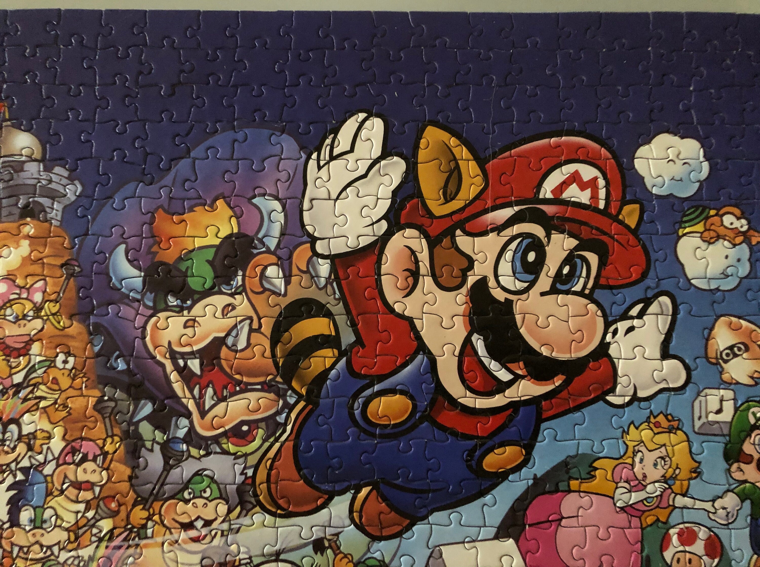 Super Mario Bros. 3 Collector's Puzzle 550piece Jigsaw Etsy