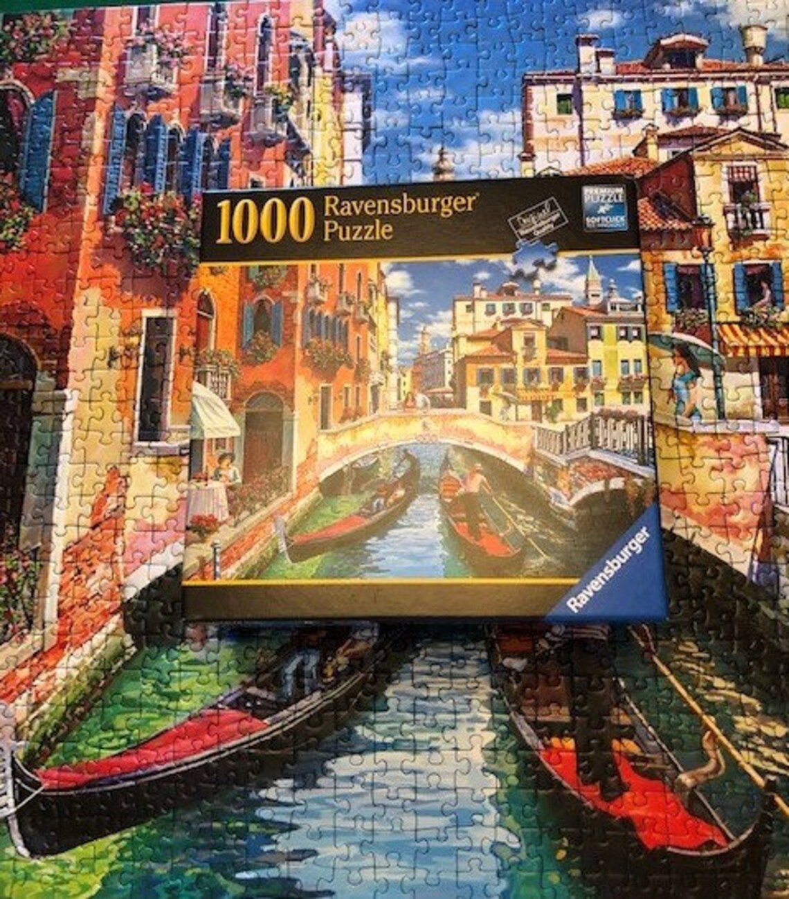 Sunset in Venice 1000 Piece Ravensburger Jigsaw Puzzle Etsy