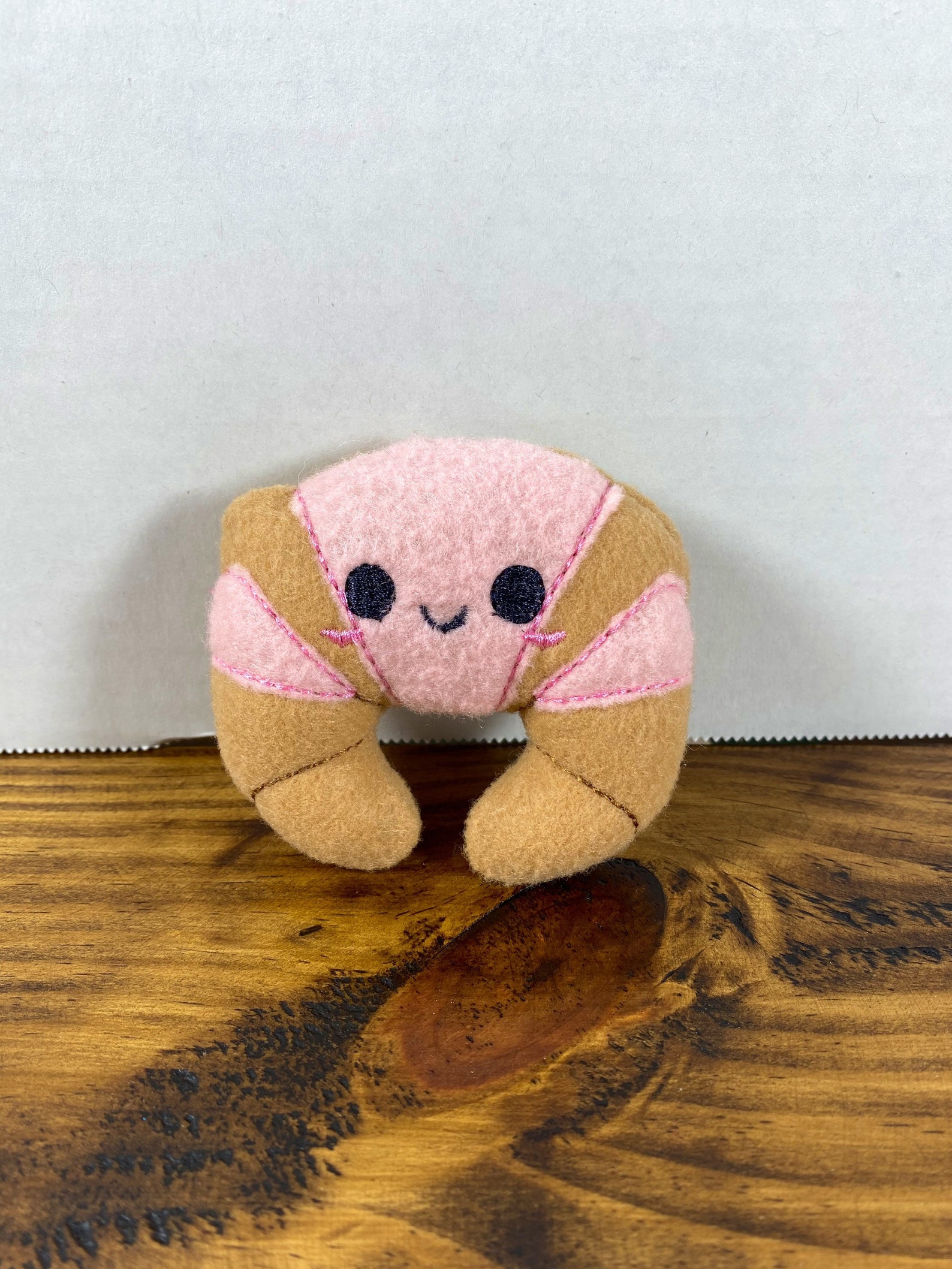 Croissant Pretend Play Felt Food Etsy