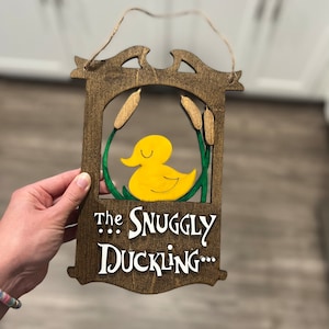 Snuggly Duckling Sign