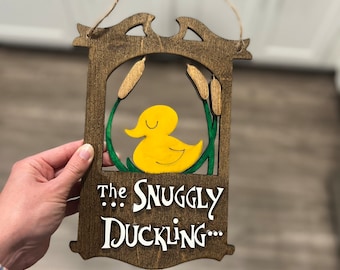 Snuggly Duckling Sign