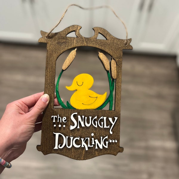 Snuggly Duckling Sign