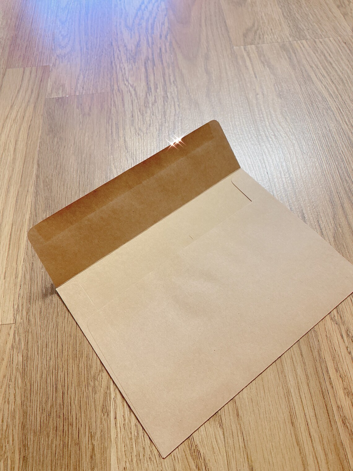 KRAFT ENVELOPES A7 size 5.25 in x 7.25 in 13.33cm x Etsy