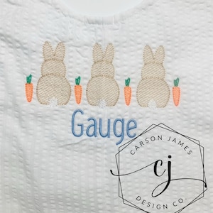 Monogramm Ostern Jon Jon Outfit für Baby Kleinkind Jungen Ostern Outfit Ostergeschenk