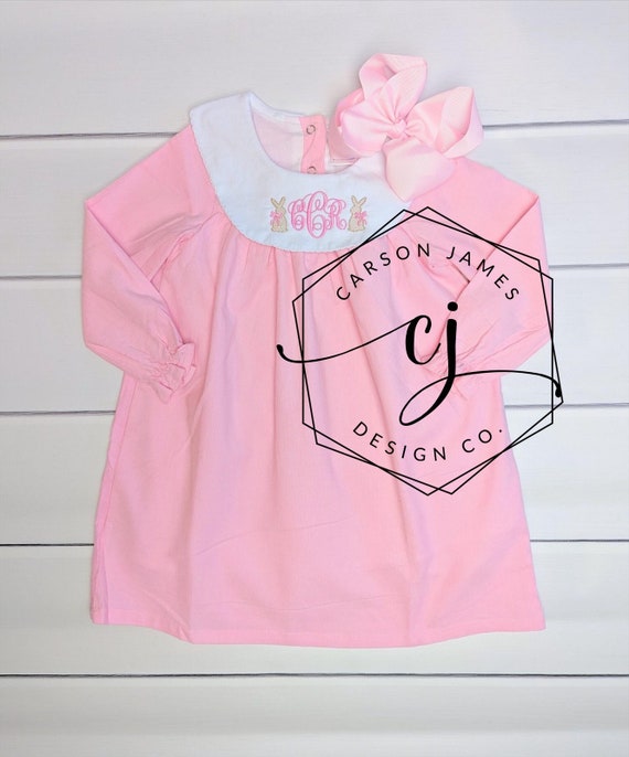 Monogrammed clearance easter dress