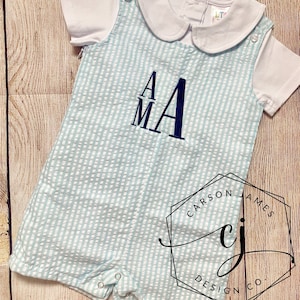 Monogramm Ostern Jon Jon Outfit für Baby Kleinkind Jungen Ostern Outfit Ostergeschenk