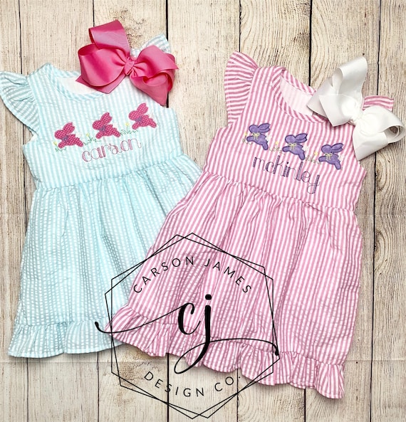 Seersucker easter sale dress