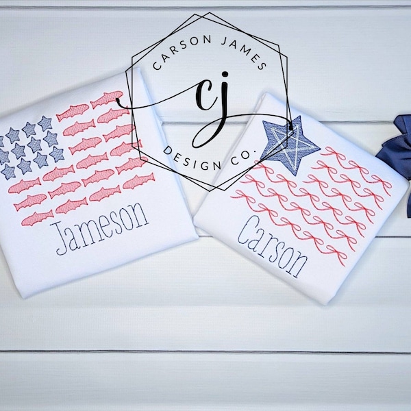 4th of july sibling gingham outfits