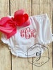 Monogram Baby Bloomers Diaper Cover 