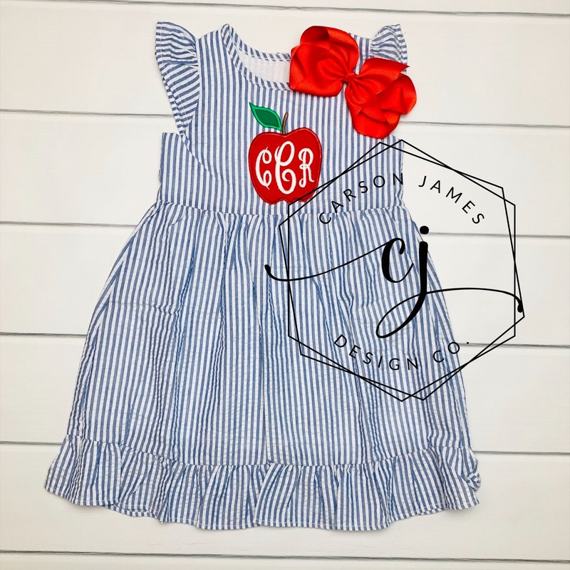 Baby Girl Dress Full Sleeve  Apple Style  !! main image 1