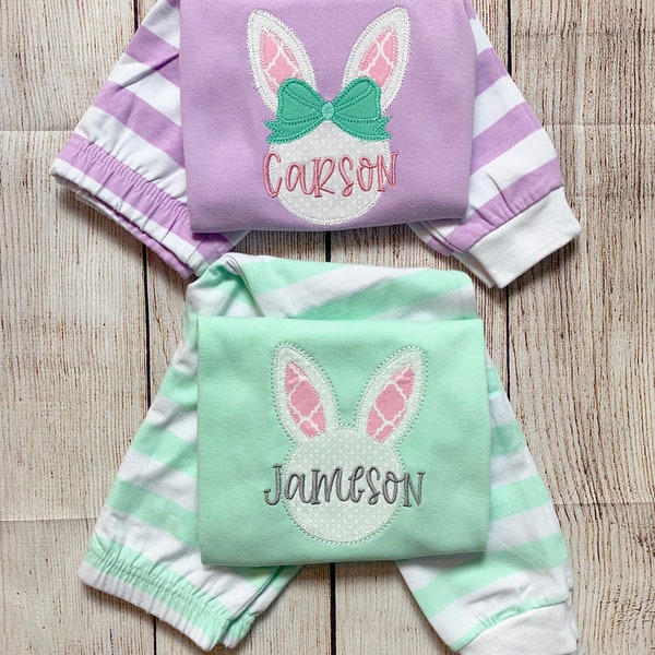 Easter Pajamas Etsy