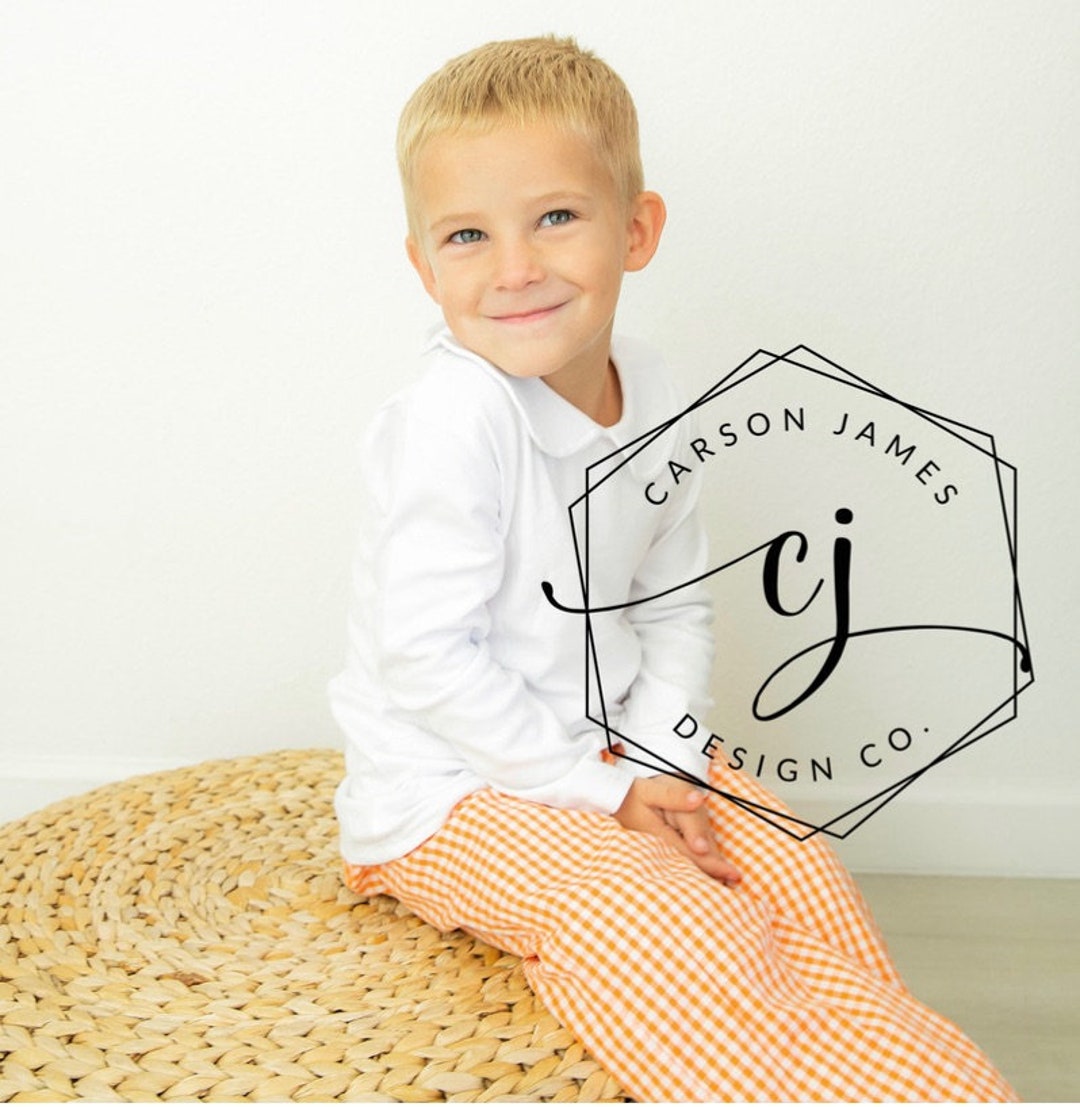 Personalized Peter Pan Collar Shirt for Baby Toddler Kids Boys Etsy