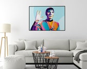 Spock Poster Star Trek Wall Art Poster Portrait Multiple Sizes