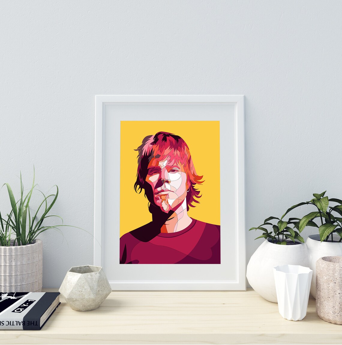 Mark Lanegan Poster Wall Art Screaming Trees Portrait | Etsy