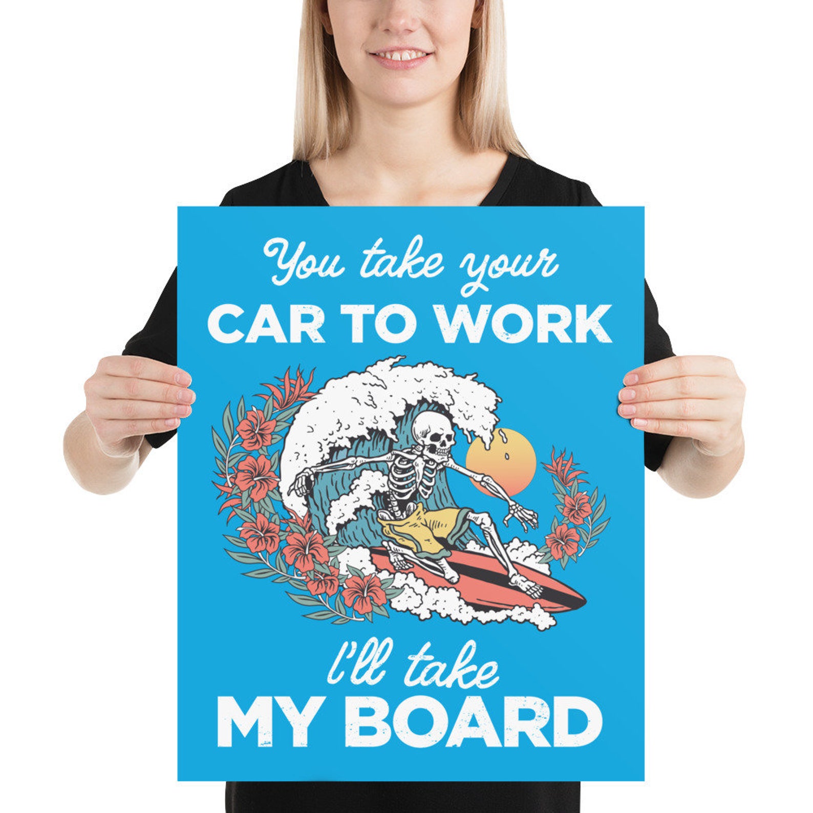 Surf Wax America Poster Weezer Wall Art Print Multiple Etsy