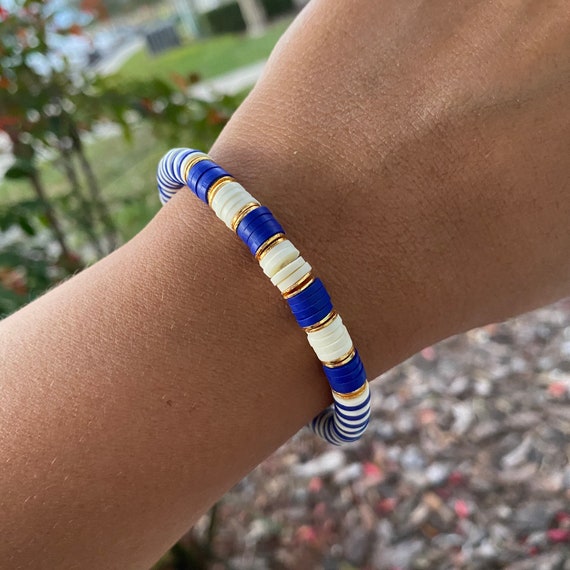 DISC/GOLD HEISHI STRETCH BRACELETT main image 0