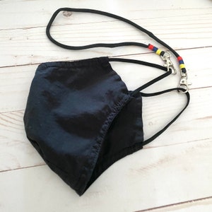 Cordino per mascherina, catena per mascherina, porta mascherina, collana per mascherina, cordino per mascherina per adulti, gancio per mascherina per adulti, cinturino per mascherina