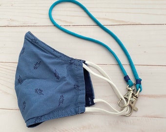 Collana Porta Maschera Fai Da Te, Catena Regolabile In Oro Per Mascherina, Accessorio Moda Donna