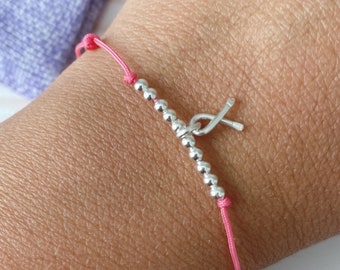 Cancer Awareness Bracelet, hope string bracelet, cancer ribbon, survivor bracelet, cancer survivor, kids cancer, awareness bracelet