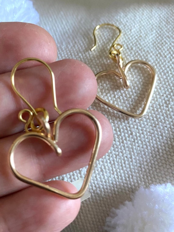 Yienate Boucles D'oreilles Pendantes Forme Coeur Rouge Vintage Boucles D'oreilles Post Or Boucles D'oreilles Pendantes Coeur Mariage Boucles