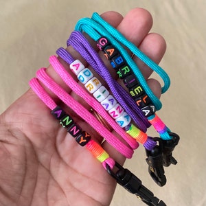 Cordino per mascherina personalizzato per bambini, catena per mascherina, porta mascherina per bambini, collana per mascherina, porta mascherina, cordino per mascherina per bambini piccoli,