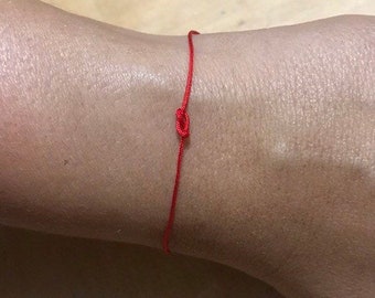 Red String Infinite Love Bracelet, couple bracelet, friendship bracelets, long distance bracelets, relationship bracelets, soulmate gifts